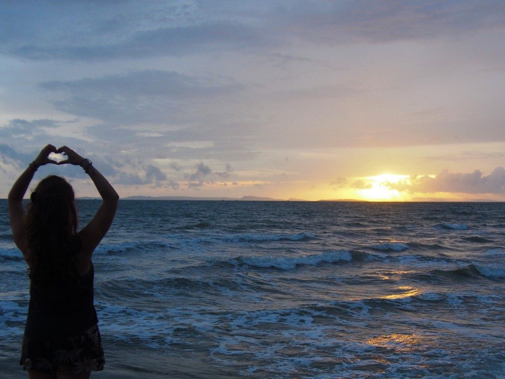 coucher de soleil Otres Beach Sihanoukville smilingandtraveling
