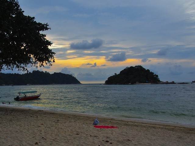 Coucher de soleil à Coral Bay, pangkor