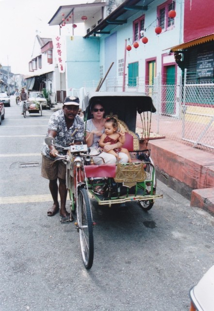 Comment se déplacer à Malacca en Malaisie: en trishaw - Blog voyage Smilingandtraveling