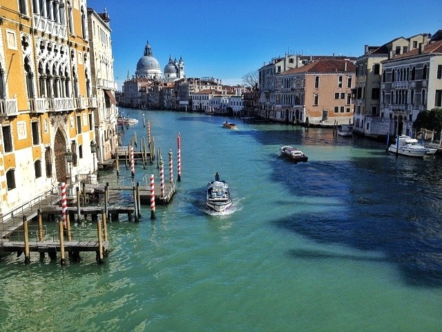 Ponte dell' Academia, vue sur le grand canal, 3 jours à venise, les lieux à voir