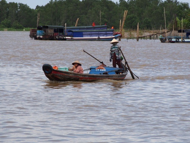 Bateau sur le mekong, Can Tho, Vietnam