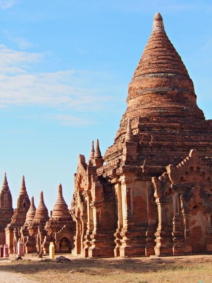temples de Bagan Myanmar