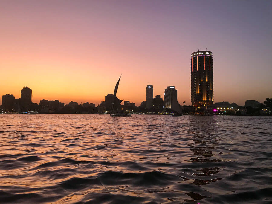 Le Nil et les felouques