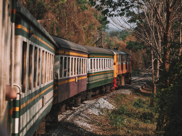 Train de Kanchanaburi à Nam Tok, chemin de fer de la mort