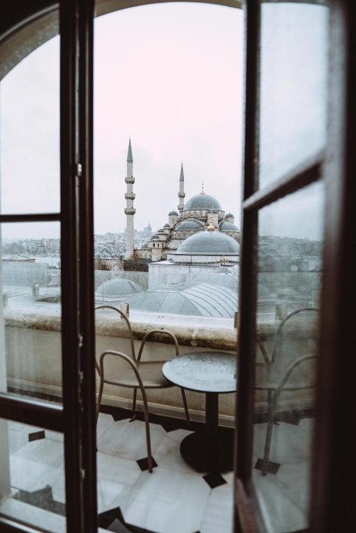 magnifique vue depuis un hotel à Istanbul