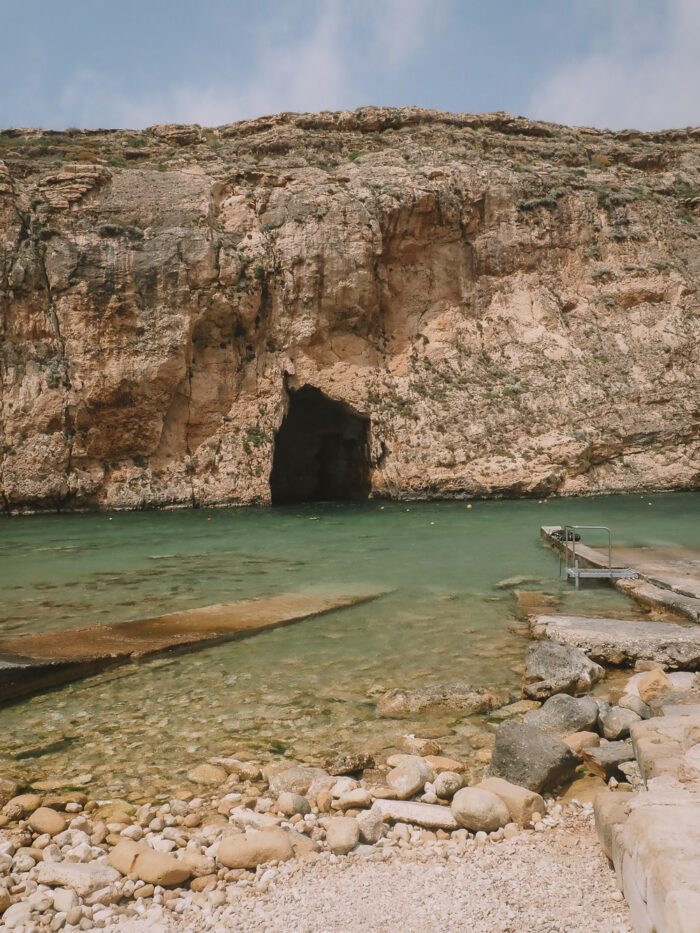 La superbe crique de Wied Il Ghasri - visiter Gozo, Malte