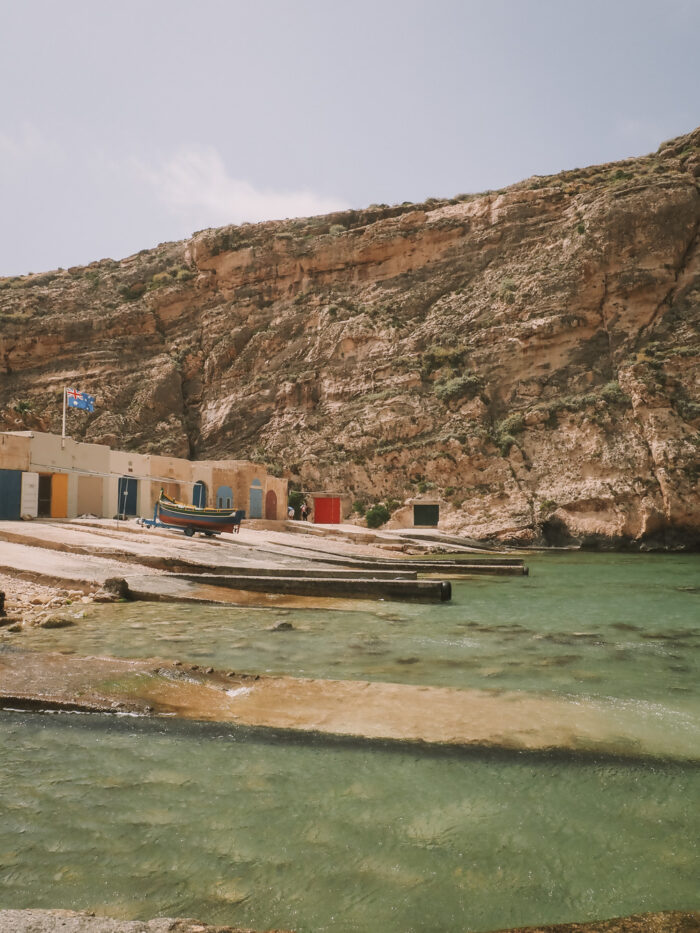 La superbe crique de Wied Il Ghasri - à voir à Gozo