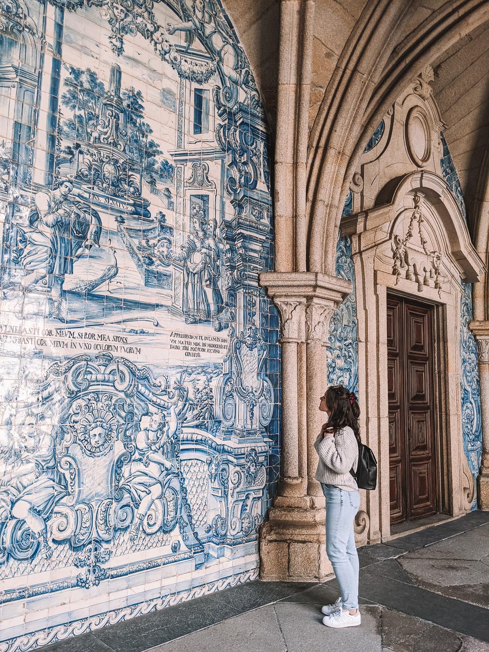 azulejos de la Cathédrale Sé, Porto