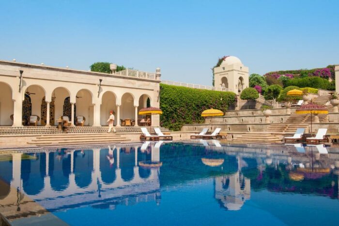 hotel de luxe pour visiter le Taj Mahal