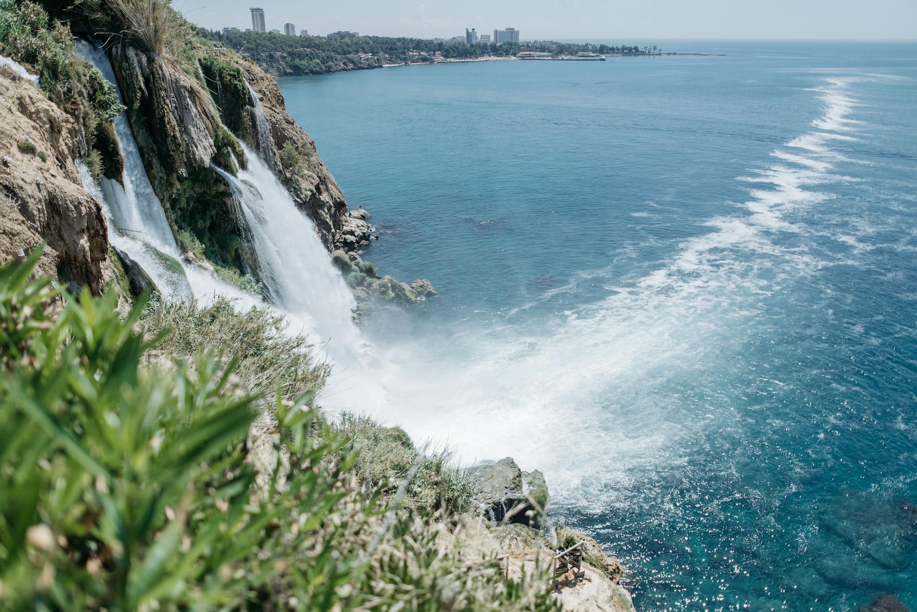 duden waterfalls in antalya turkey