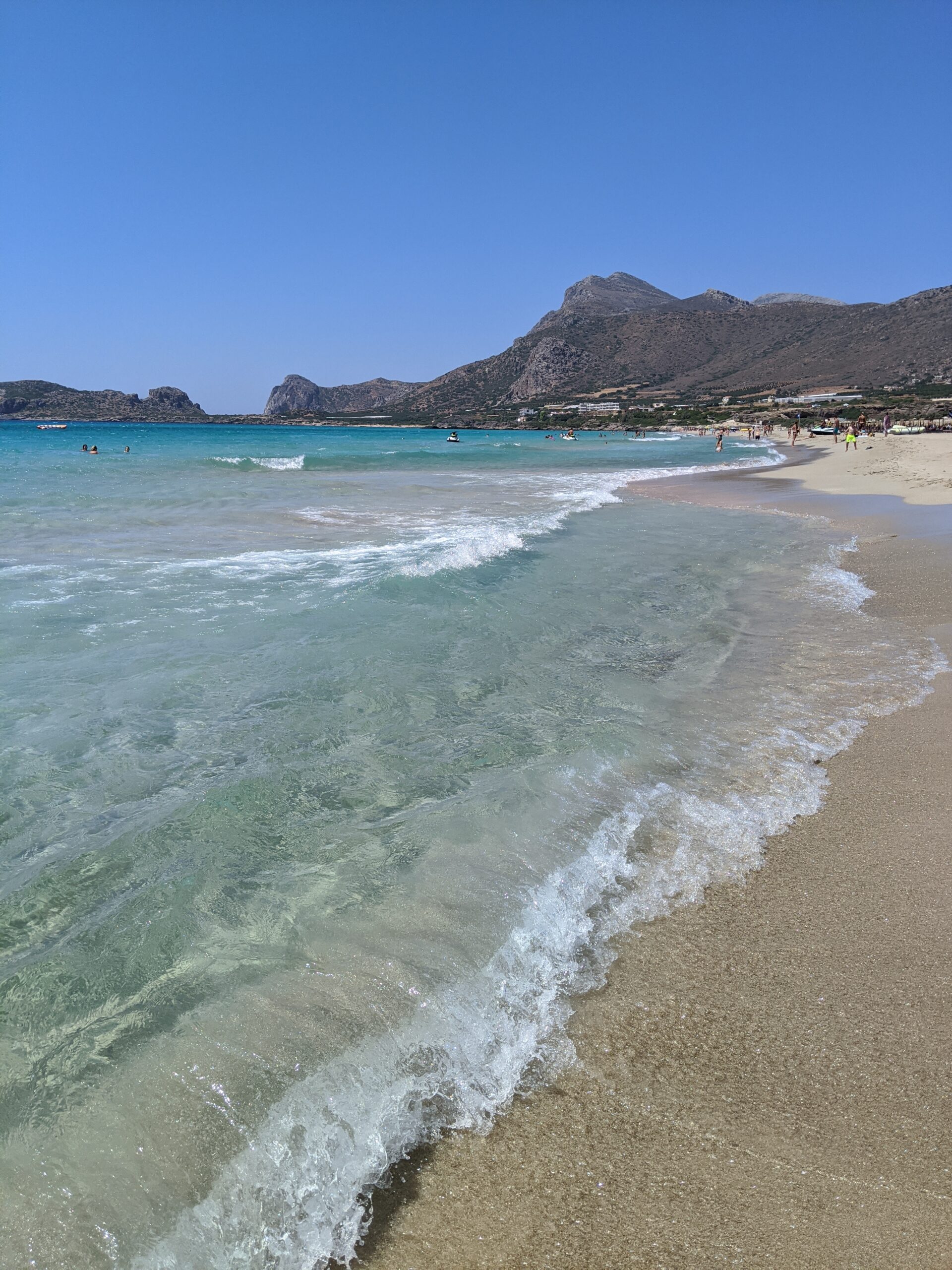 Falasarna, plus belle plage en Crète