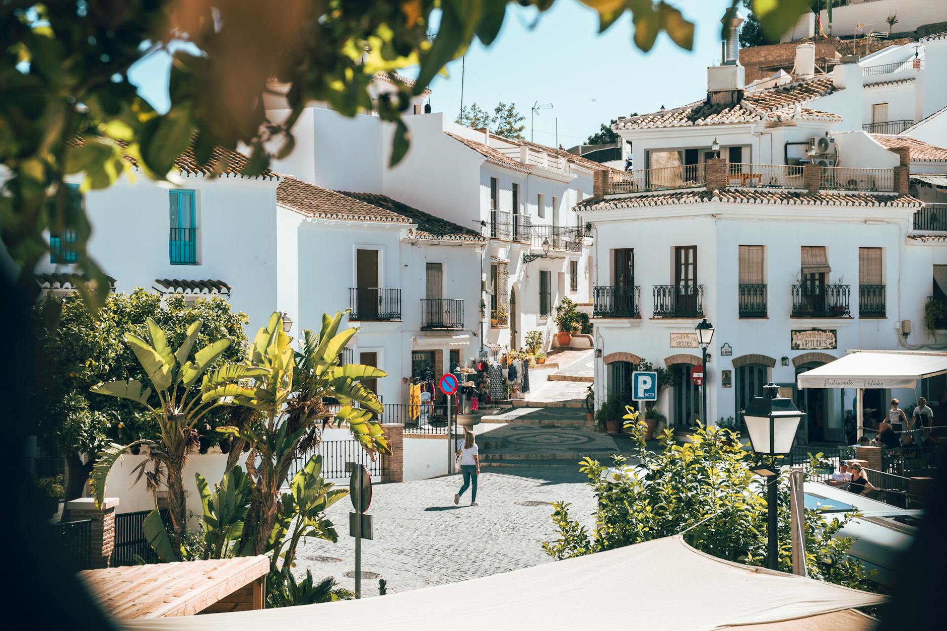 charming streets of frigiliana spain