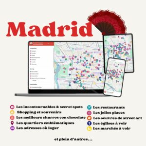 La carte Google Maps la plus complète pour visiter Madrid (+170 adresses)